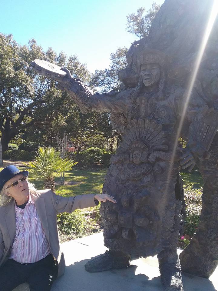 Congo Square Mardi Gras Indians Sculpture, New Orleans   Congo Square Mardi Gras Indians Sculpture, New Orleans
