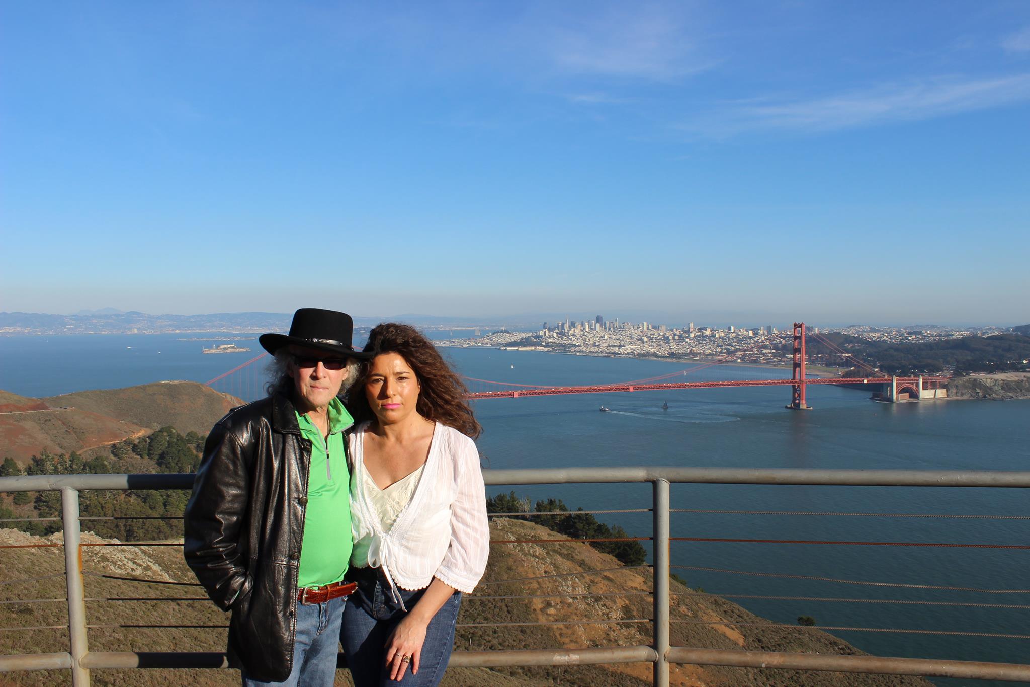With My wife Maria Silverio Gomez, Marin Headlands, San Francisco Bay, 2015   With My wife Maria Silverio Gomez, Marin Headlands, San Francisco Bay, 2015