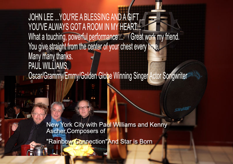 With Paul Willams and Kenny Ascher, Feinsteins NYC   With Paul Willams and Kenny Ascher, Feinsteins NYC