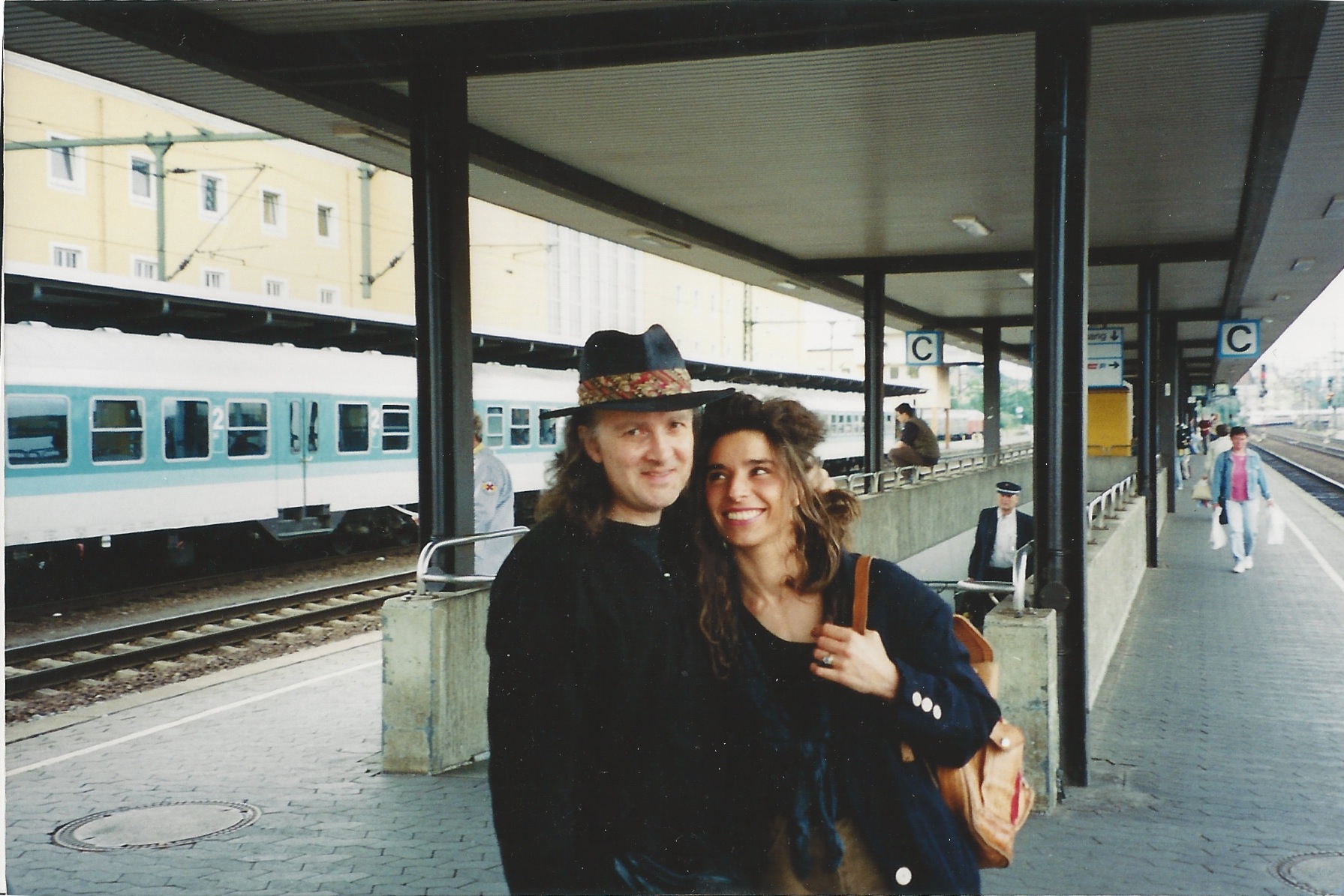 Meeting my wife to be,  Fulda Germany 1995