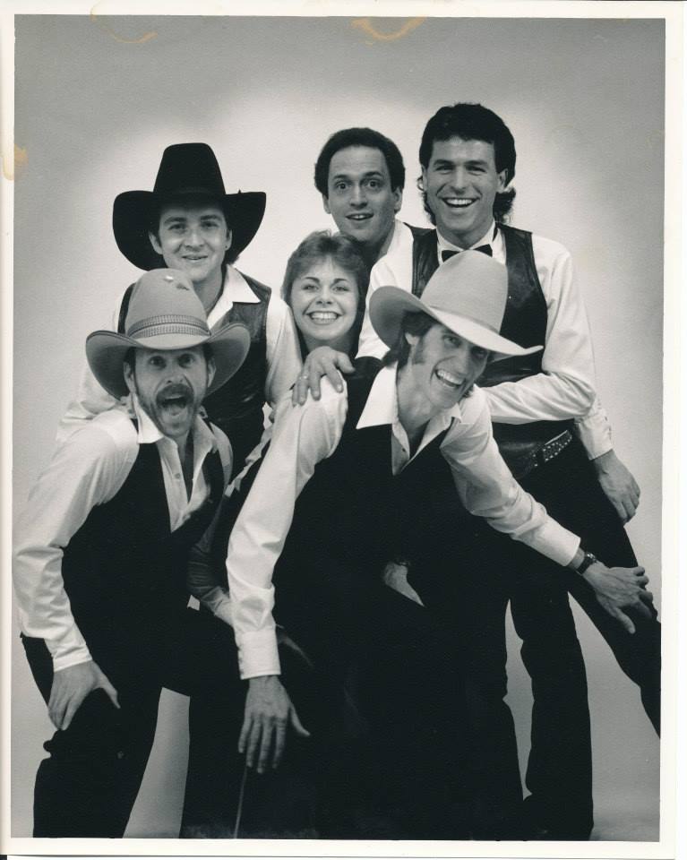 My former life as a country singer, 1984, with the Saddle Rack riders, San Jose, CA, Back Row, black hat